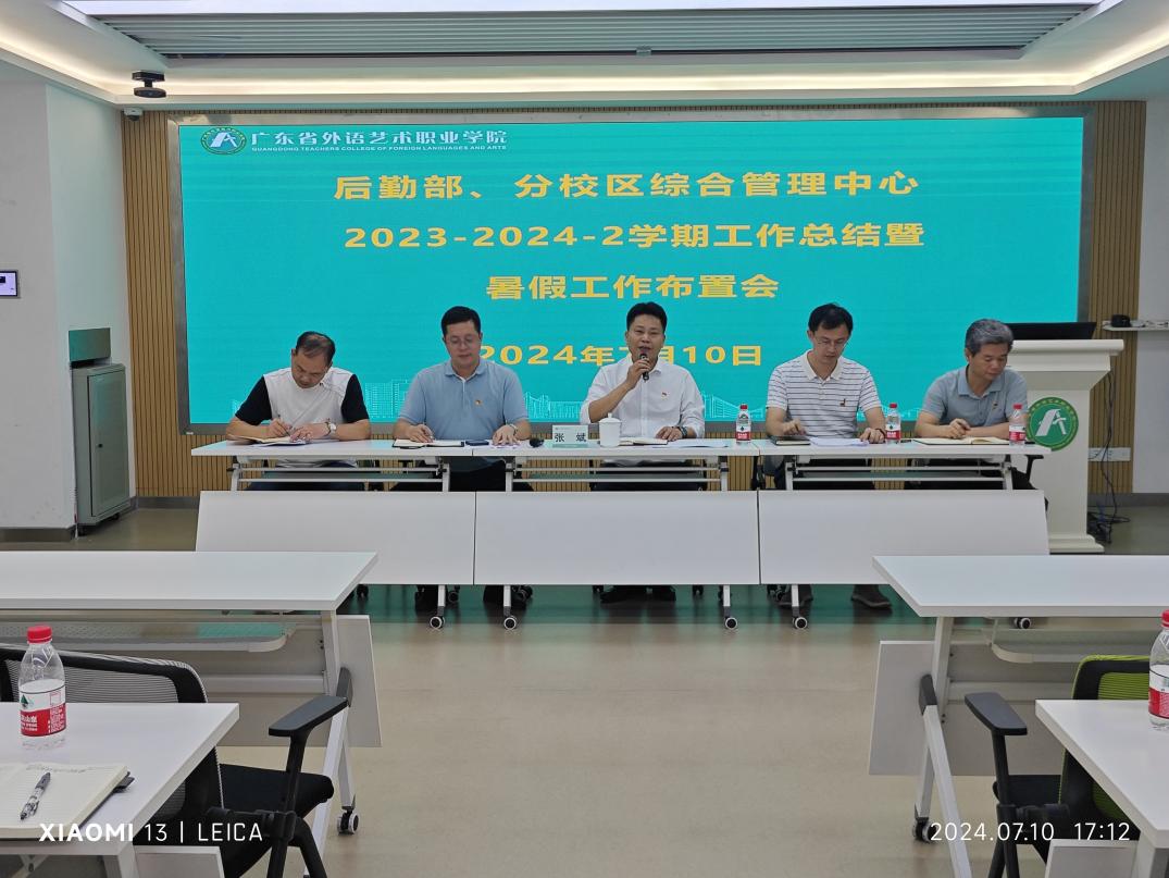 图:张斌作指导讲话